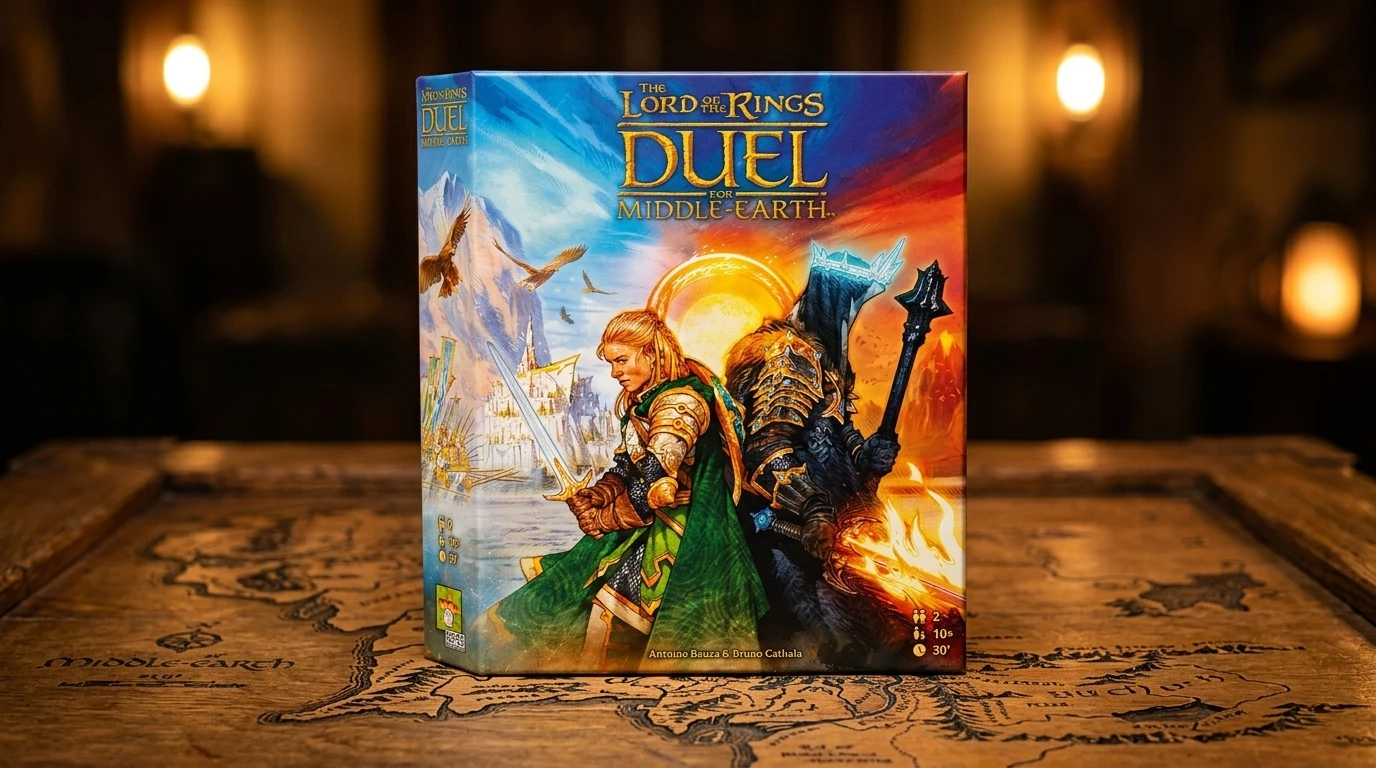 LOTR Duel for Middle-Earth review — 2-player board game 2024